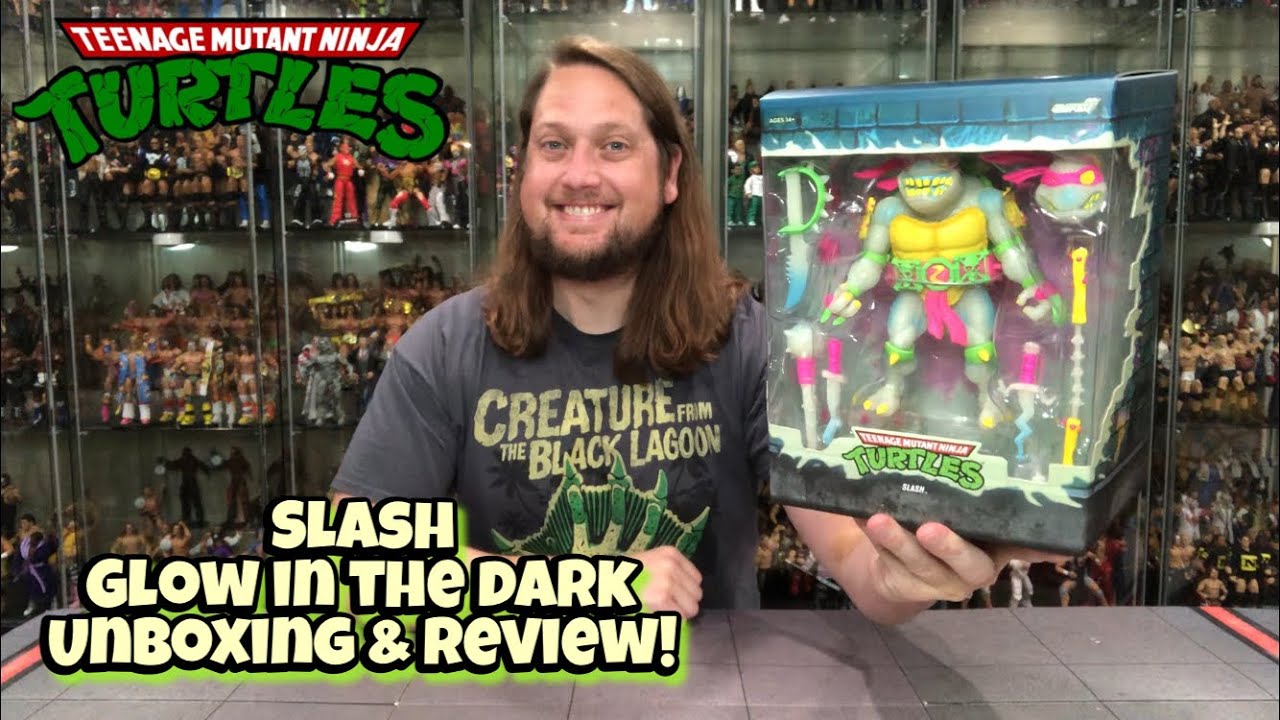 Slash Glow In The Dark Teenage Mutant Ninja Turtles Super 7