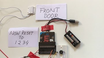 bit:Locker - micro:bit Front Door Security system