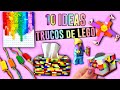 10 IDEAS HAZLO TÚ MISMO – MEJORES IDEAS- FIDGET TOYS, LÁMPARA DE NOCHE, JOYERÍA y más ARTESANÍAS