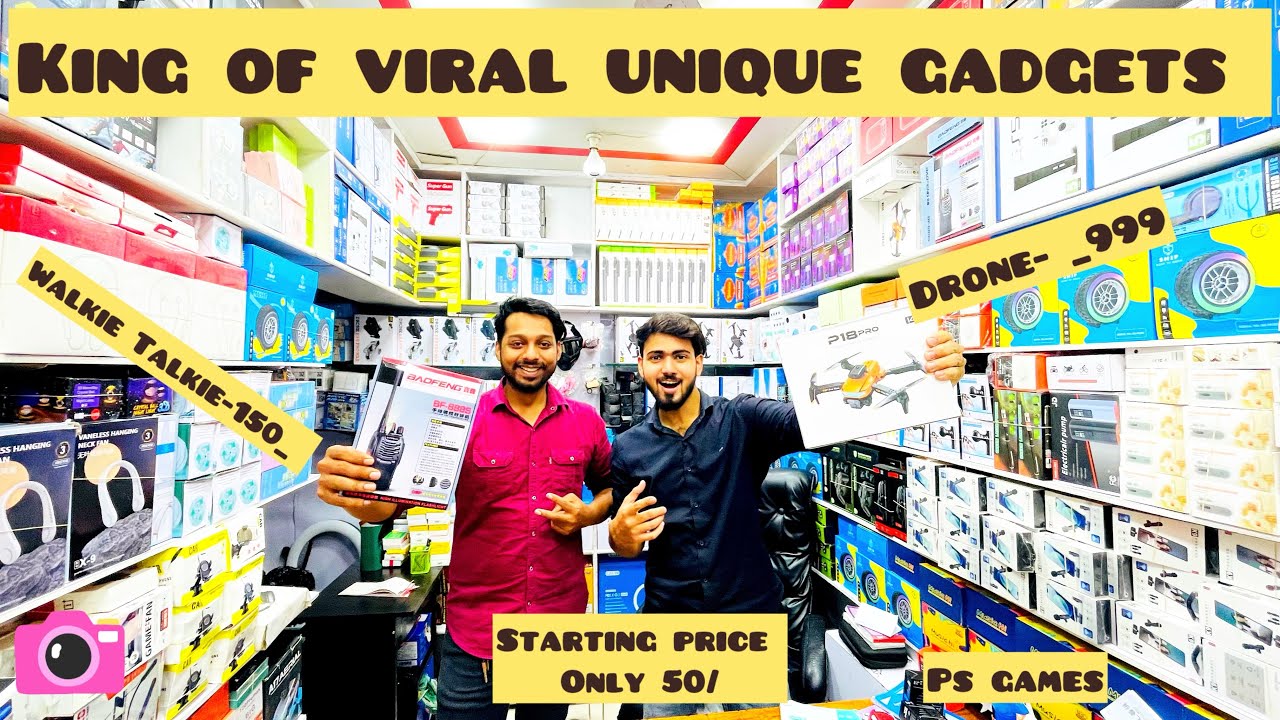 King of Viral Unique Gadgets shop in gaffar market karol bagh new Delhi India