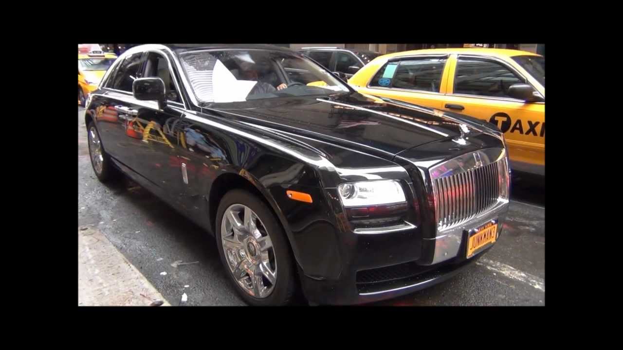 Porsche ,Rolls Royce ,Corvette At New York YouTube