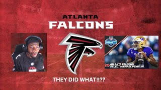 Atlanta Falcons Fan Reaction To Drafting Michael Penix Jr.