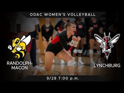 Randolph-Macon Yellow Jackets vs Lynchburg Hornets (Volleyball) - YouTube