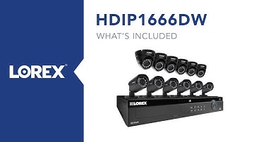 Unboxing the Lorex by FLIR HDIP1666DW Digital IP Security System