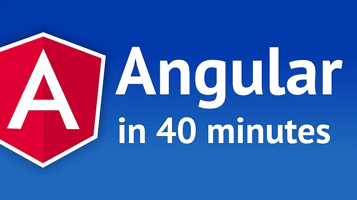 Angular 4 in 40 Minutes