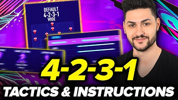 FIFA 21 BEST FORMATIONS 4-2-3-1 TUTORIAL - BEST CUSTOM TACTICS & INSTRUCTIONS!!! HOW TO PLAY 4-2-3-1