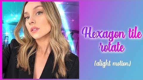 Hexagon tile rotate on am!