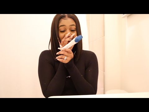 TAKING A PREGNANCY TEST ON CAMERA!!!❤️