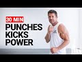 Want EXPLOSIVE PUNCHES and KICKS? Watch This 30 MIN Power & Conditioning Workout