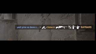EPİC CS GO KILL  (NOSCOPE+WALLBANG+AIR SHOOT+HEAD SHOOT) I KILL THE ENEMY IN THE DARK WITH SSG
