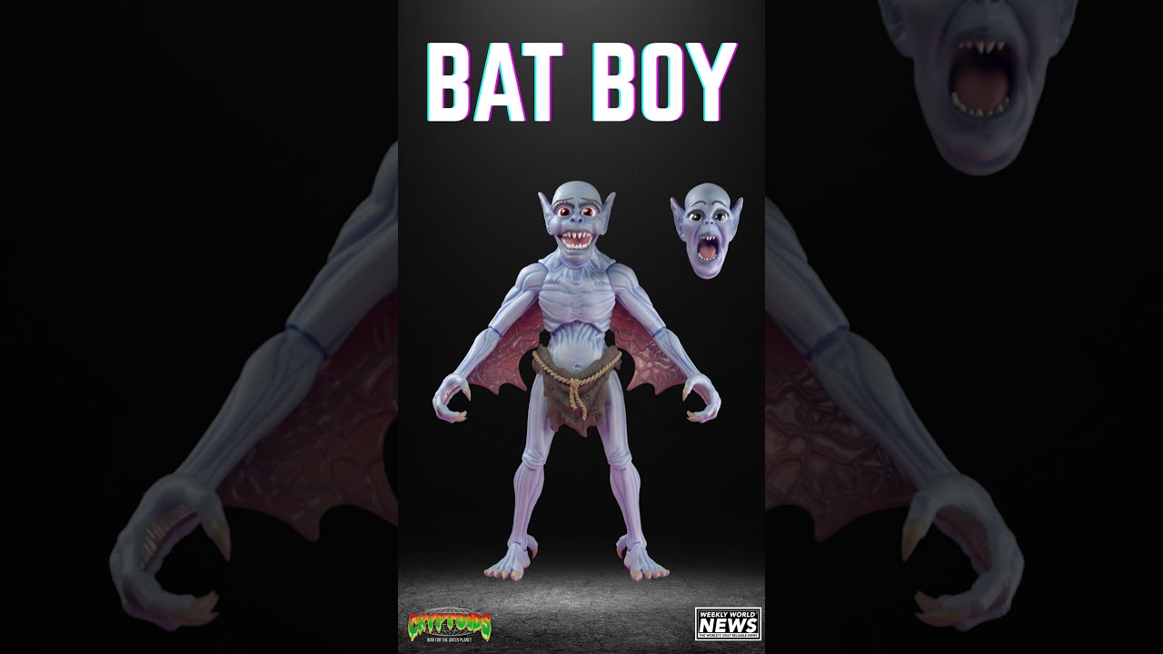 BAT BOY LIVES! New Action Figure #batboy #toys #actionfigures