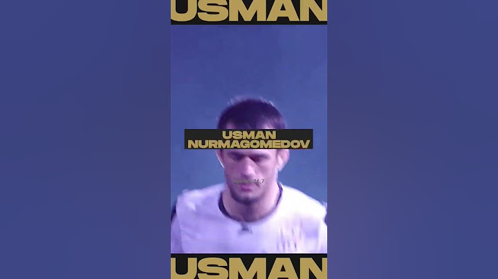 Question mark kick by Usman Nurmagomedov