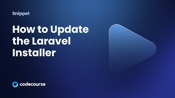 How to Update the Laravel Installer