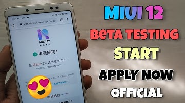 OFFICIAL - MIUI 12 Beta Testing Start Registration Open Apply Now | All Xiaomi Devices