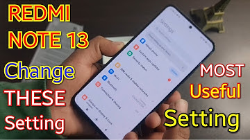Redmi Note 13 Change These Settings Right Now / Redmi Note 13 Best Setting Second Space Option 👌