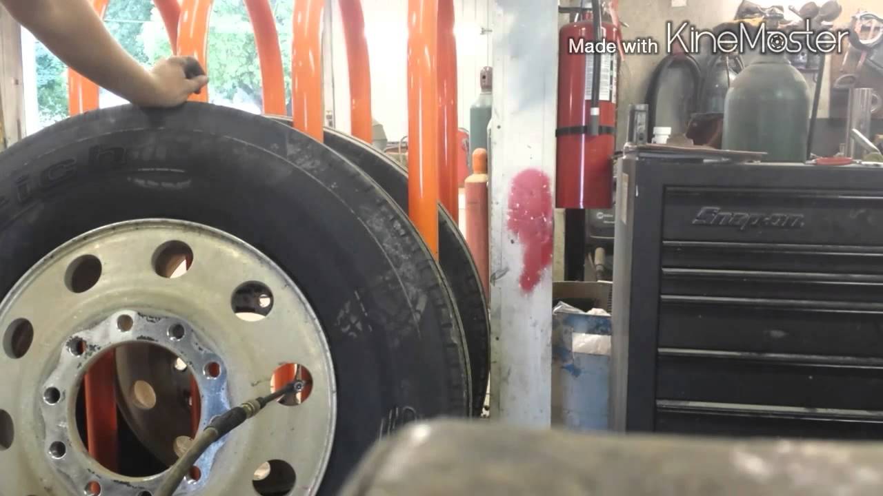 Changing truck tires YouTube
