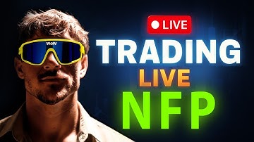 🔴 NFP - TRADING LIVE Gold/NQ