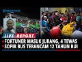 Fortuner Masuk Jurang Jalur Bromo 4 Tewas - Sopir Bus Kecelakaan di Subang Terancam 12 Tahun Bui