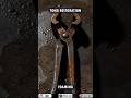 Restoring Forged Iron: 10s Satisfying Blacksmith Tong Transformation | Iron Raw