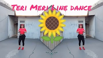 TERI MERI Line dance | Slow Remix DJ ACIK RMX | Voc by Luciana Safara.