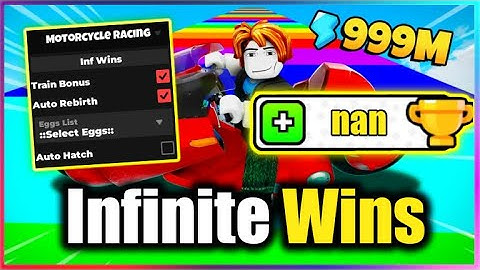 [🏆INF] Motorcycle Racing Script - Infinite Wins & More