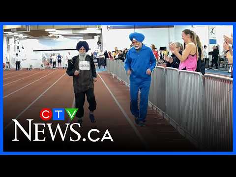 102-year-old man wins four races at Canadian Masters thumbnail