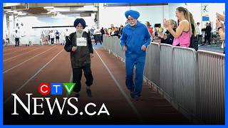 102-year-old man wins four races at Canadian Masters