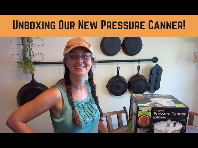 Presto Digital Pressure Canner Unboxing & How To Can Corn (Raw Pack) 