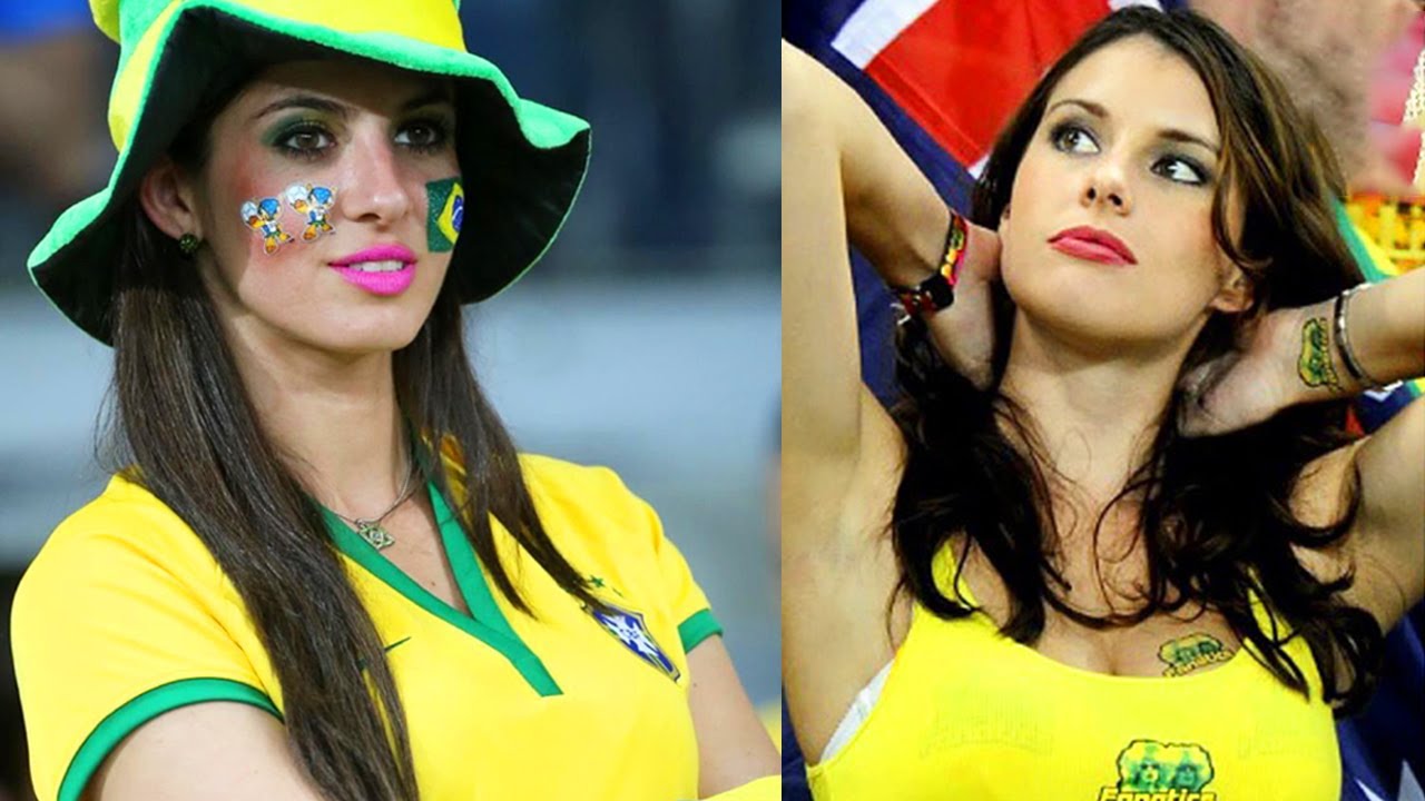 brazil, Female Fan, SEXY Brazilian Female Fan, Hottest Fan, Beautif...