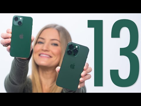  iOSMac iPhone 13 y 13 Pro en color verde, un vistazo de cómo lucen  