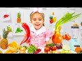 Mia opened Smoothie Cafe  competition Delicious vegetables and fruits  Nastya Artem Mia | Collection