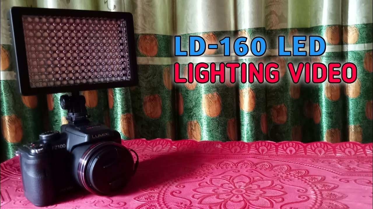 Unboxing LD160 LED Video Lighting YouTube