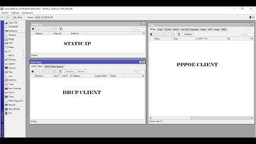 EP37 ตั้งค่า Router Mikrotik เชื่อมต่ออินเตอร์เน็ตแบบ Static, Dynamic IP, และ PPPoE Client