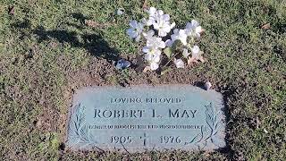 The Grave of Robert L. May, creator of Rudolph the Red-Nosed Reindeer