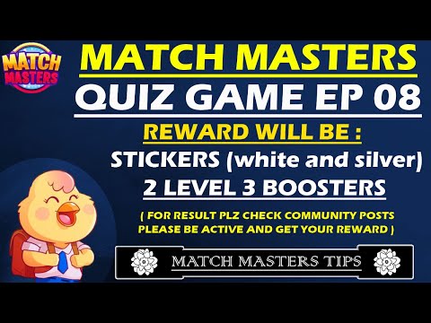 Match Masters : Quiz Game EP 08