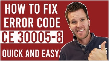 How To Fix Error CE 30005-8 on PS4 | Cannot Start the Application