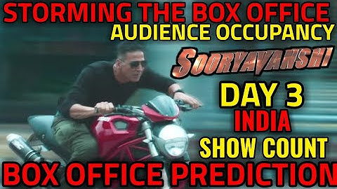 SOORYAVANSHI DAY 3 BOX OFFICE COLLECTION | PREDICTION | OCCUPANCY | AKSHAY KUMAR