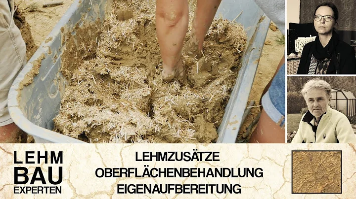 Lehmputz - Zustze, Oberflchenbehand...  & Eigenauf...