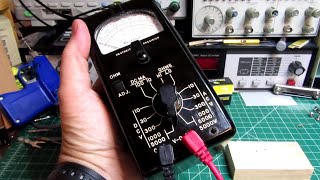 Heathkit M-1 &quot;Handitester&quot; VOM: History, Overview, Demonstration, Theory