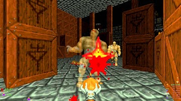 Heretic Masters of Chaos - E1M1 Adbandoned Warehouse - Smite Meister