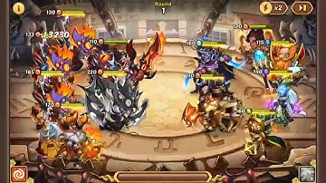 Idle Hero Skerei (scary) team