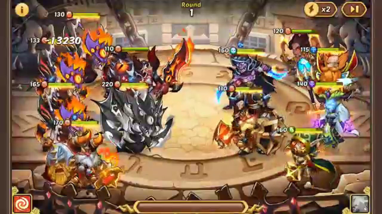 Idle Hero Skerei (scary) team