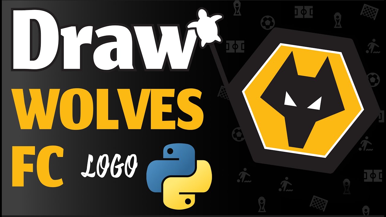 How to draw Wolves FC Logo using Python Turtle | #wolves #codegrah ...