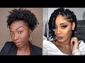 👩🏾🌺 Natural Hair Hairstyles For Black Women Compilation