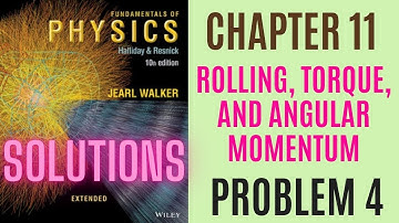 Halliday resnick chapter 11 problem 4 solution | Fundamentals of physics 10e solutions