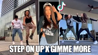 Step on up x Gimme more - MIX | NEW TikTok Dance Compilation Resimi