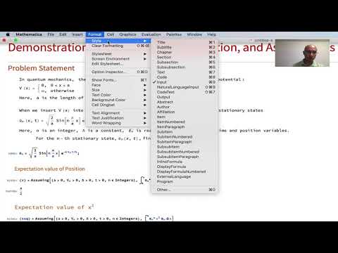 Mathematica: Integration, Differentiation, and Assumptions - YouTube