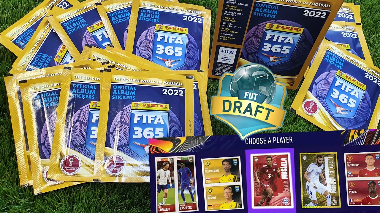 Panini FIFA 365 2022 Matrica | Draft - YouTube