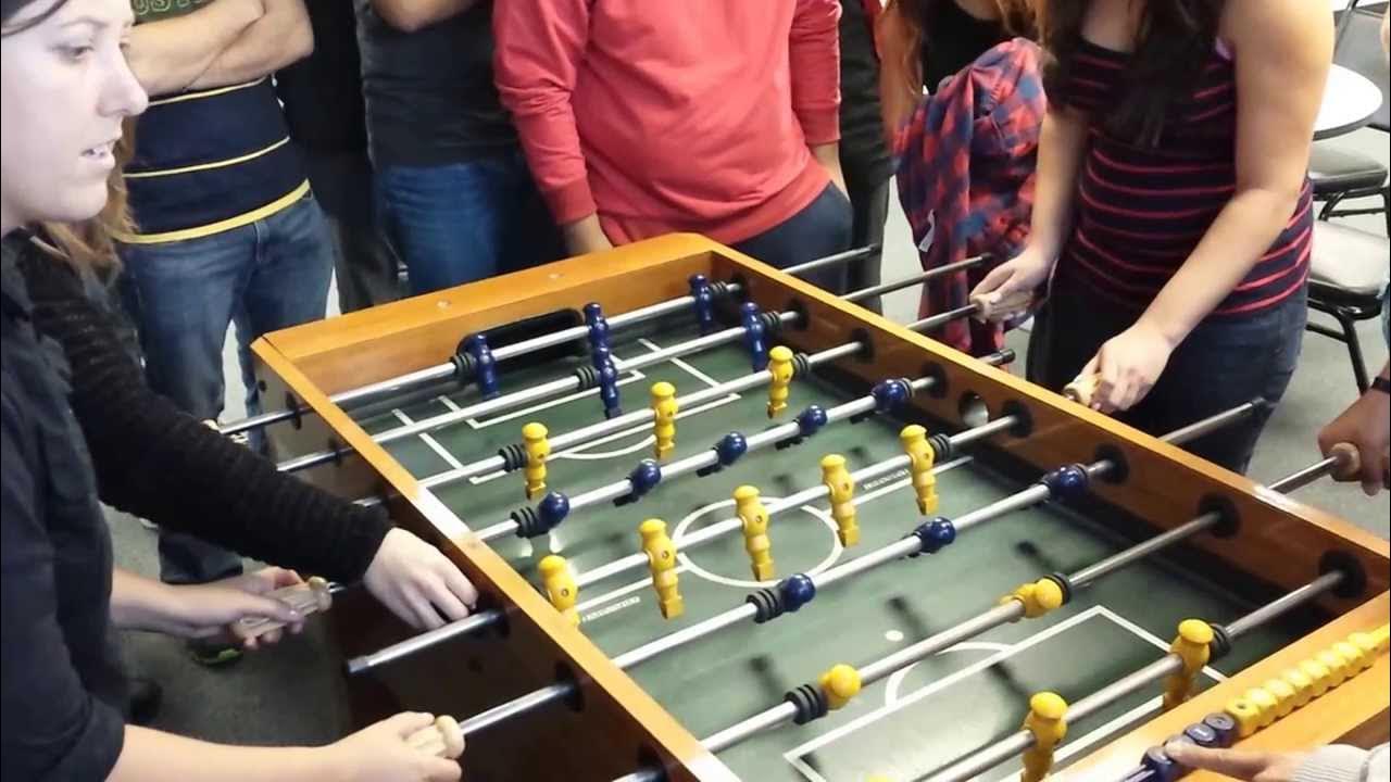 Connect English International Student Foosball Tournament Spring of