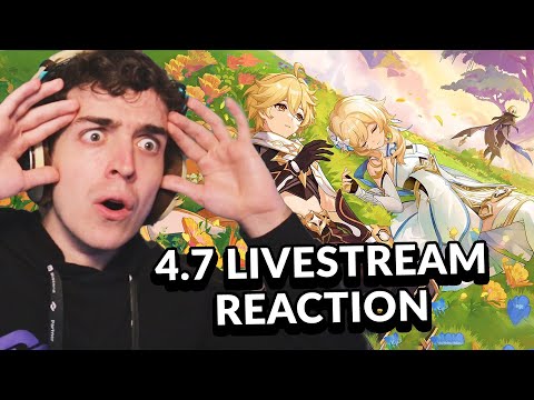 Genshin COOKED! This looks INSANE... 4.7 LIVESTREAM REACTION | Genshin Impact